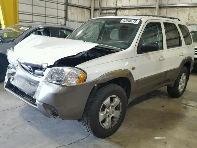 4F2YZ94144KM03831 - 2004 MAZDA TRIBUTE LX TWO TONE photo 2