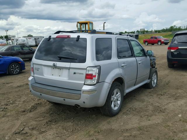 4M2CU39H18KJ02669 - 2008 MERCURY MARINER HE SILVER photo 4