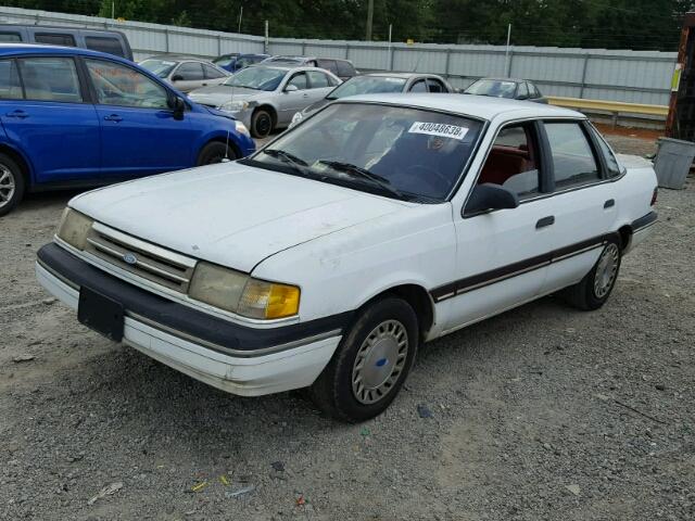 2FAPP36XXJB134519 - 1988 FORD TEMPO GL WHITE photo 2