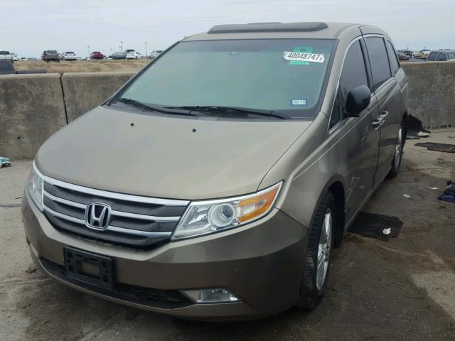 5FNRL5H97BB087429 - 2011 HONDA ODYSSEY TO TAN photo 2