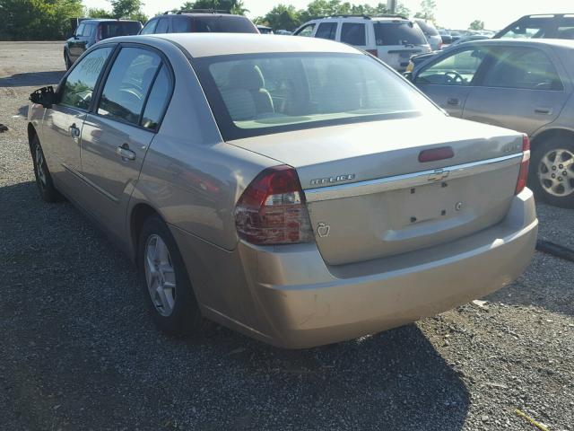 1G1ZT52835F200849 - 2005 CHEVROLET MALIBU LS 金色 照片 3