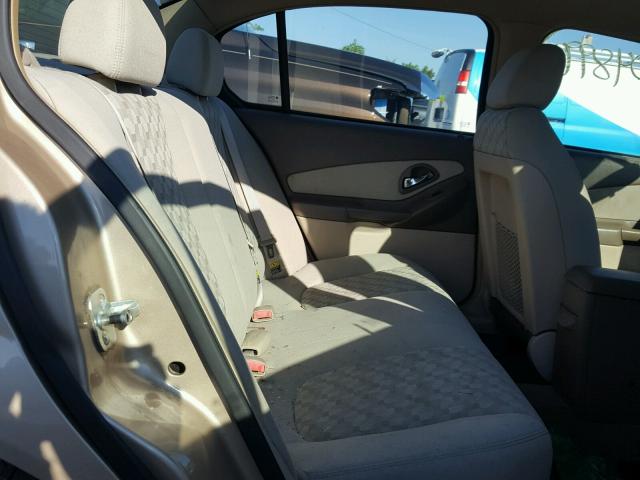 1G1ZT52835F200849 - 2005 CHEVROLET MALIBU LS 金色 照片 6