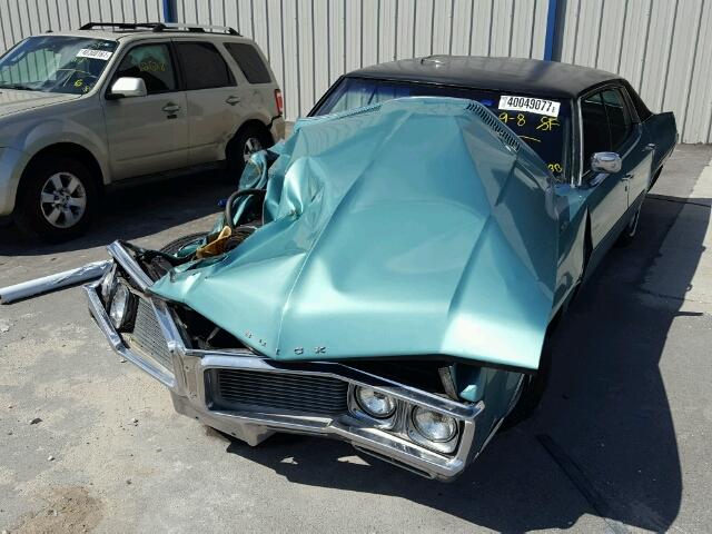 454390H341744 - 1970 BUICK LESABRE TURQUOISE photo 2