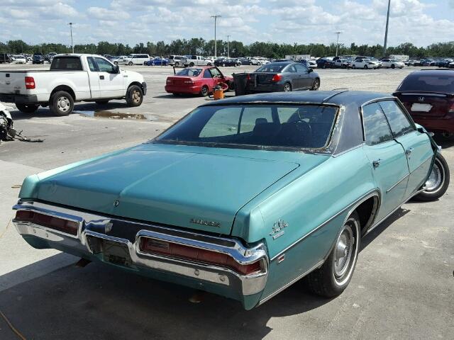 454390H341744 - 1970 BUICK LESABRE TURQUOISE photo 4