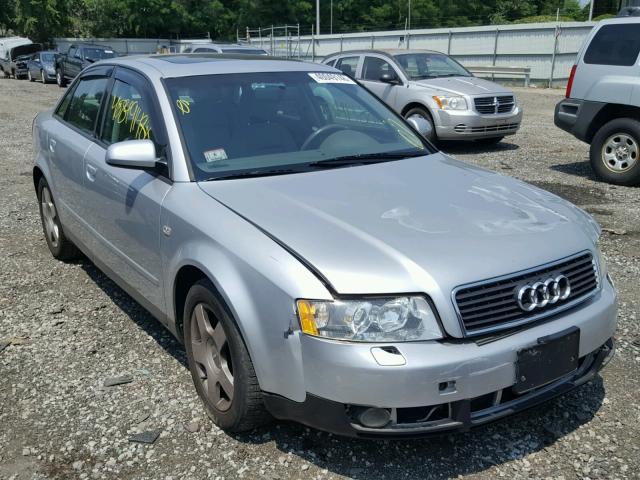 WAUJC68E53A185592 - 2003 AUDI A4 1.8T SILVER photo 1