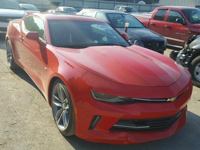 1G1FB1RS4H0206585 - 2017 CHEVROLET CAMARO LT RED photo 1