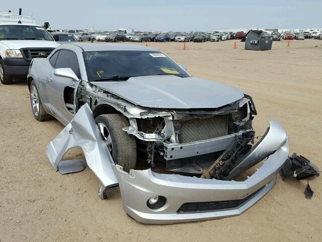 2G1FJ1EJ0C9190271 - 2012 CHEVROLET CAMARO SS SILVER photo 1