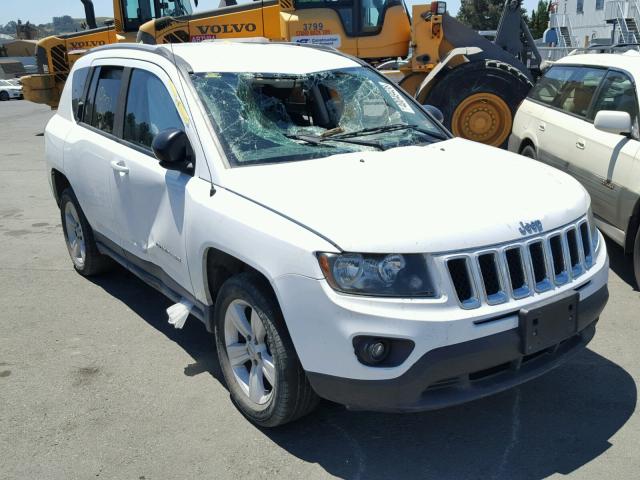 1C4NJDBB3GD723482 - 2016 JEEP COMPASS SP WHITE photo 1