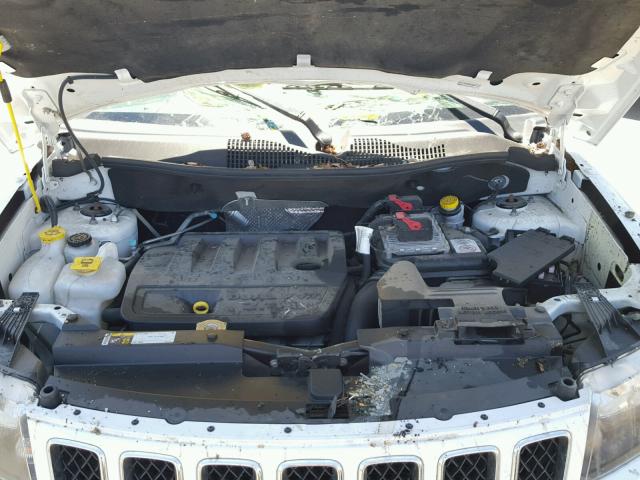 1C4NJDBB3GD723482 - 2016 JEEP COMPASS SP WHITE photo 7