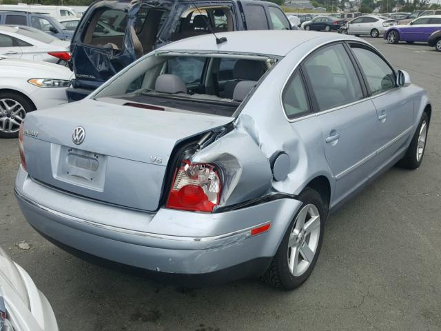 WVWRH63B24P245069 - 2004 VOLKSWAGEN PASSAT GLX 蓝色 照片 4