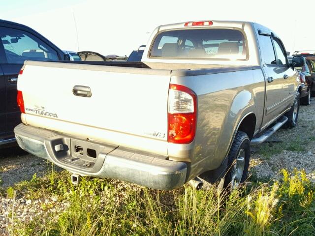 5TBET34186S562289 - 2006 TOYOTA TUNDRA GOLD photo 4