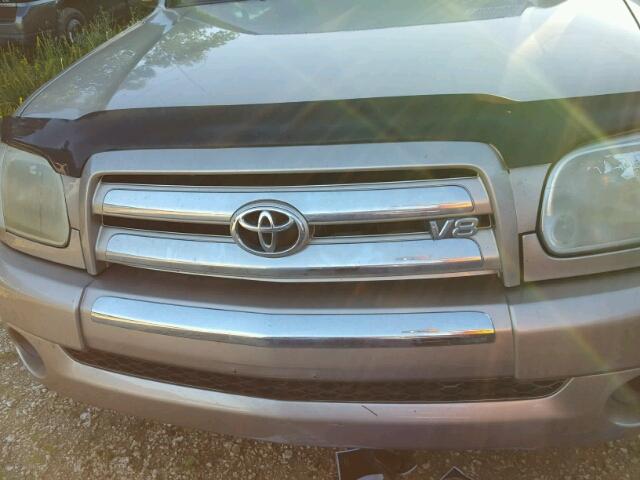 5TBET34186S562289 - 2006 TOYOTA TUNDRA GOLD photo 9