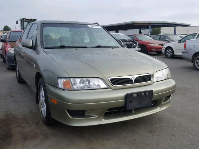 JNKCP11A42T501768 - 2002 INFINITI G20 GREEN photo 1