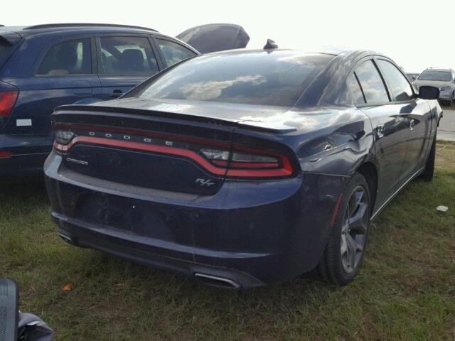 2C3CDXCT4FH915409 - 2015 DODGE CHARGER BLACK photo 4