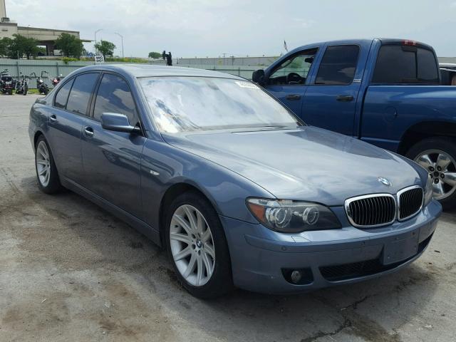 WBAHL835X6DT04791 - 2006 BMW 750 I BLUE photo 1