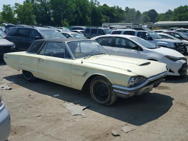 5Y87Z132416 - 1965 FORD THUNDERBIR BEIGE photo 9