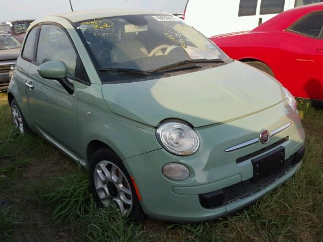 3C3CFFAR3DT686334 - 2013 FIAT 500 GREEN photo 1