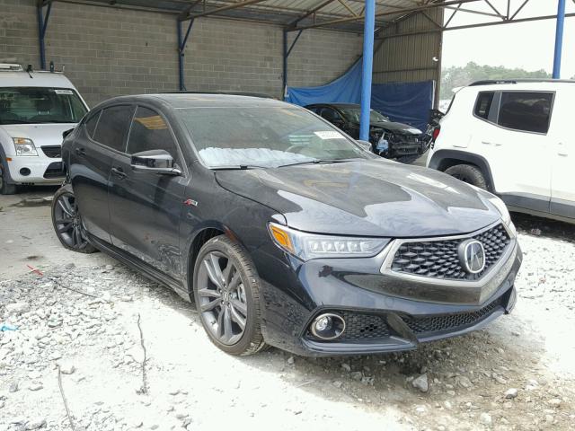 19UUB3F65JA006608 - 2018 ACURA TLX TECH+A შავი ფოტო 1