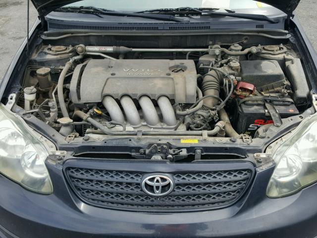 2T1BY32E55C341483 - 2005 TOYOTA COROLLA XR 黑色 照片 7