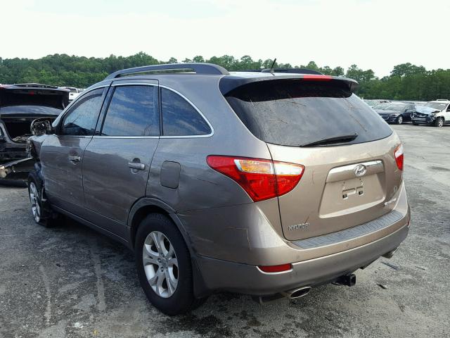 KM8NU4CC7BU157846 - 2011 HYUNDAI VERACRUZ G BEIGE photo 3