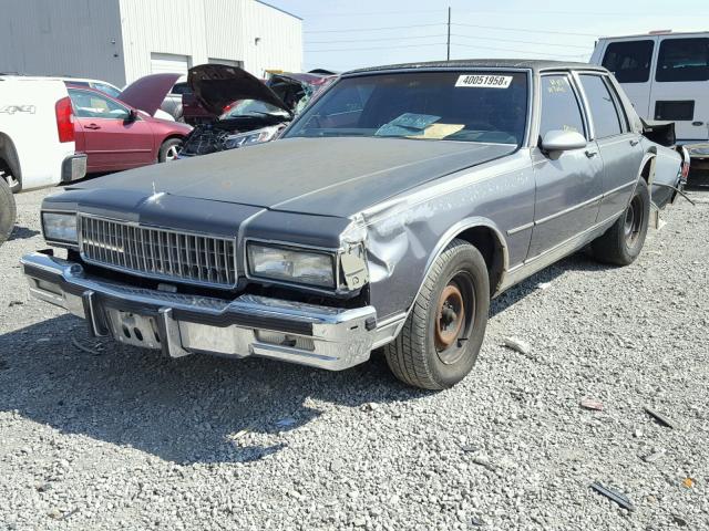 1G1BU51H3HX108459 - 1987 CHEVROLET CAPRICE CL GRAY photo 2