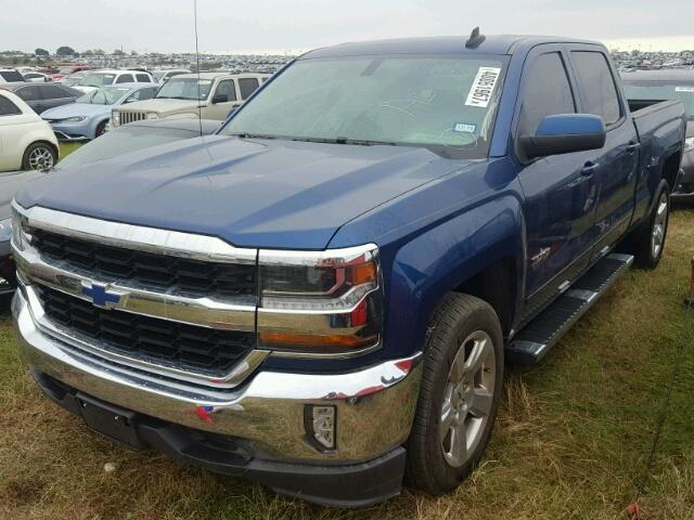 3GCPCREC6GG274502 - 2016 CHEVROLET SILVERADO BLUE photo 2