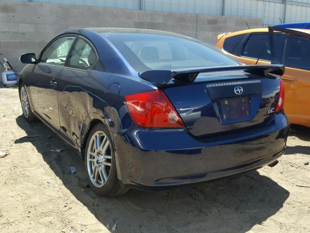 JTKDE177570164018 - 2007 SCION TC BLUE photo 3