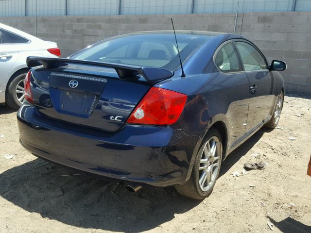 JTKDE177570164018 - 2007 SCION TC BLUE photo 4