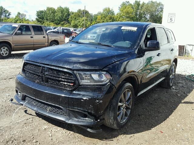 1C4RDJAG4EC552183 - 2014 DODGE DURANGO SX BLACK photo 2