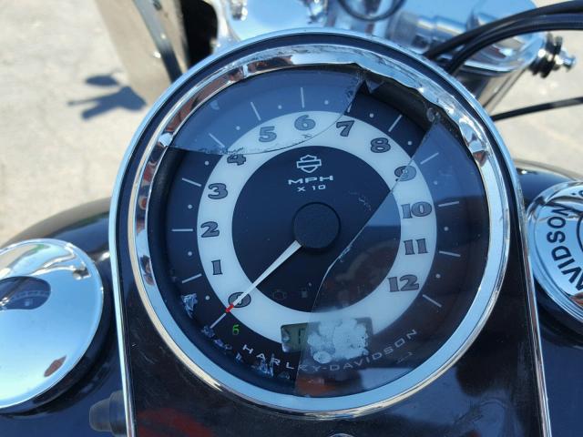 1HD1BX5159Y016765 - 2009 HARLEY-DAVIDSON FLSTF BLACK photo 8