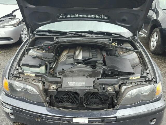 WBAEV33432KL74551 - 2002 BMW 325 I GRAY photo 7