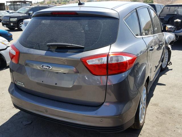 1FADP5CU1DL527984 - 2013 FORD C-MAX PREM GRAY photo 4