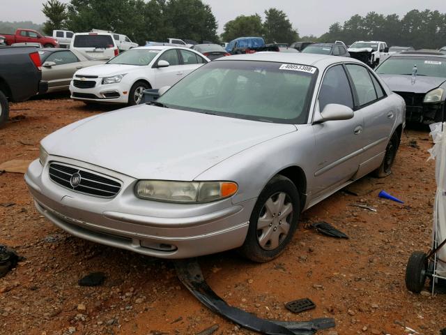 2G4WB52K1Y1319239 - 2000 BUICK REGAL LS SILVER photo 2