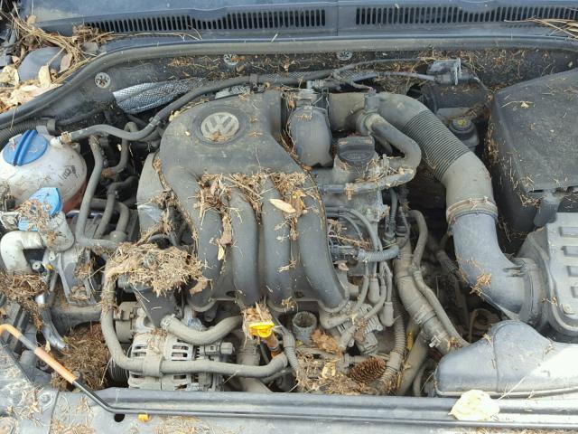 3VW1K7AJ0BM392666 - 2011 VOLKSWAGEN JETTA BASE 黑色 照片 7