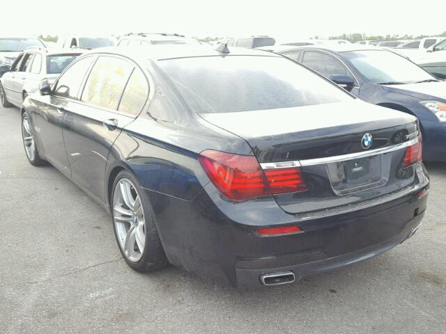 WBAYE8C59DD134057 - 2013 BMW 750LI WHITE photo 3