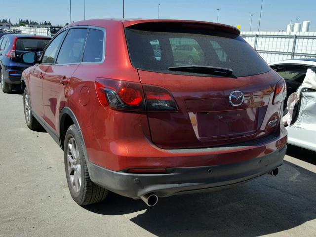 JM3TB3CV1E0437133 - 2014 MAZDA CX-9 TOURI MAROON photo 3