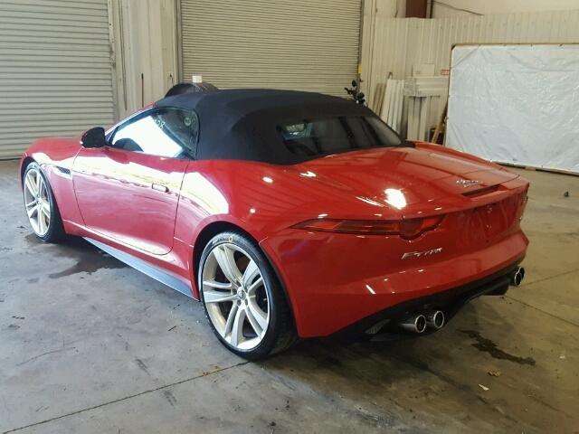 SAJWA6GL6EMK04474 - 2014 JAGUAR F-TYPE V8 RED photo 3