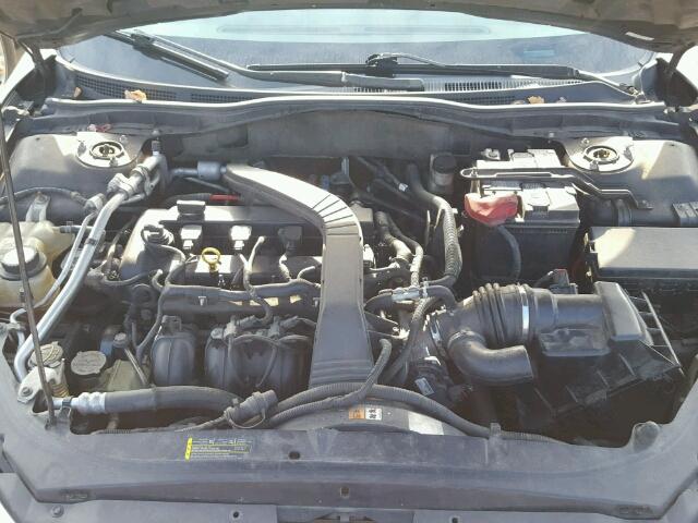 3FAHP06Z68R128135 - 2008 FORD FUSION S BLACK photo 7