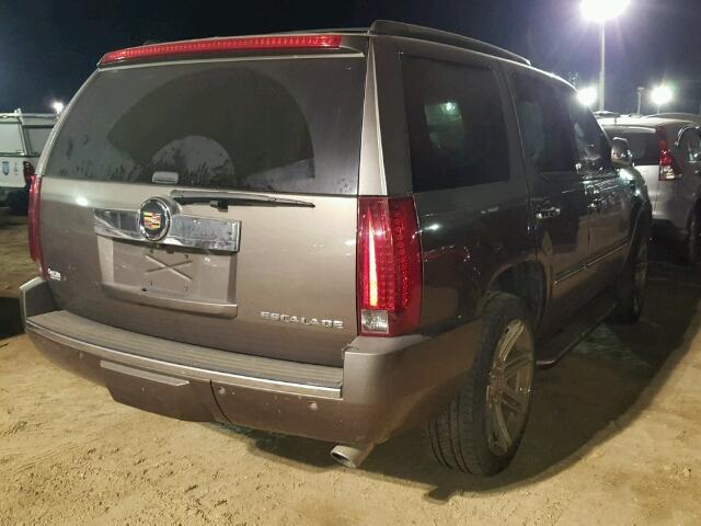 1GYS3BEFXER106784 - 2014 CADILLAC ESCALADE L BROWN photo 4