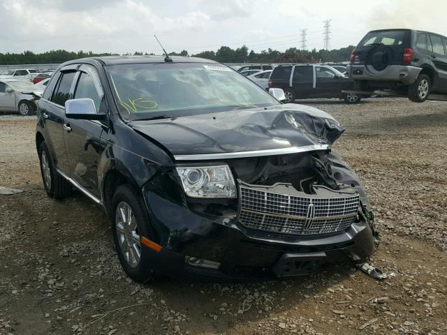 2LMDU88C07BJ18755 - 2007 LINCOLN MKX BLACK photo 1