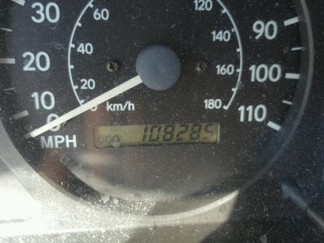 1Y1SK5289YZ410205 - 2000 CHEVROLET GEO PRIZM 金色 照片 8