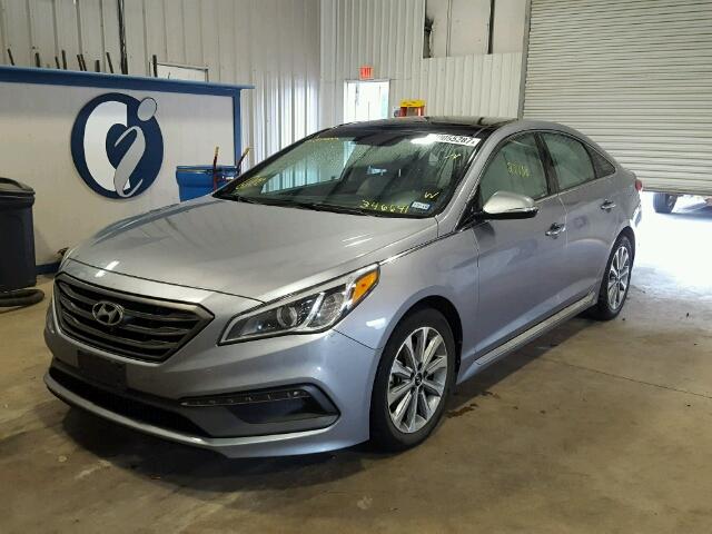 5NPE34AF6GH346641 - 2016 HYUNDAI SONATA SPO GRAY photo 2