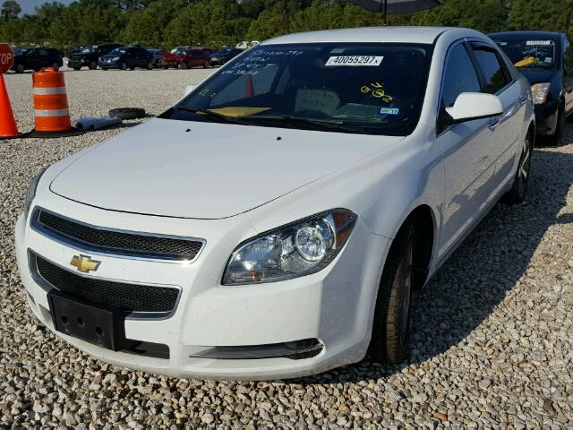 1G1ZD5EU4CF386128 - 2012 CHEVROLET MALIBU 2LT WHITE photo 2