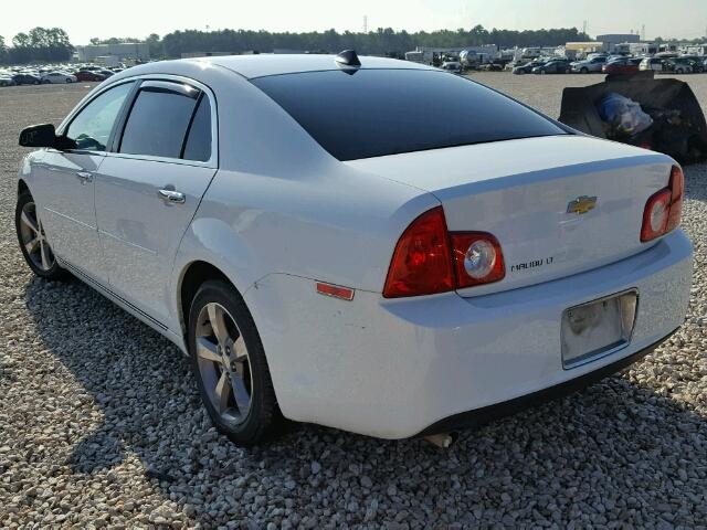 1G1ZD5EU4CF386128 - 2012 CHEVROLET MALIBU 2LT WHITE photo 3