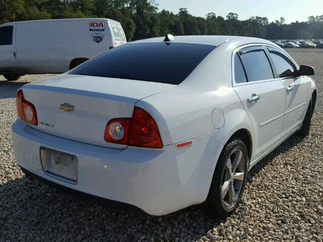 1G1ZD5EU4CF386128 - 2012 CHEVROLET MALIBU 2LT WHITE photo 4