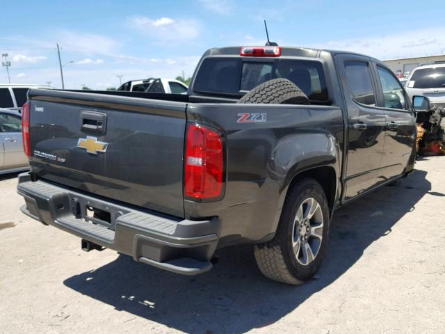 1GCGTDEN6J1193817 - 2018 CHEVROLET COLORADO Z BROWN photo 4