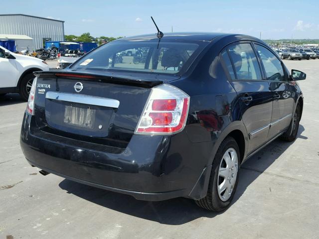 3N1AB6AP2BL650423 - 2011 NISSAN SENTRA 2.0 BLACK photo 4