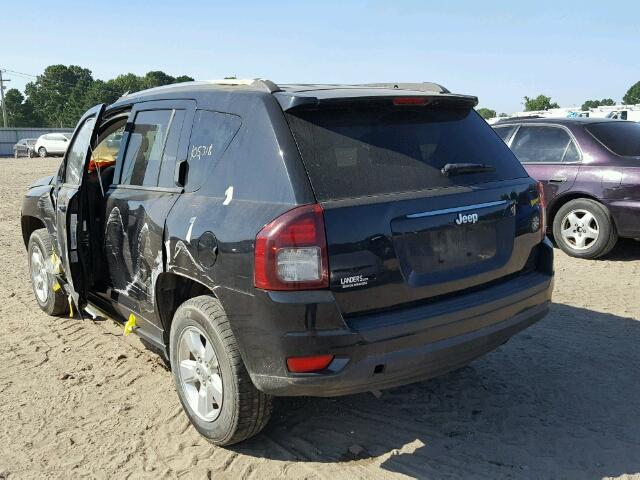 1C4NJCBA7ED505026 - 2014 JEEP COMPASS SP BLACK photo 3