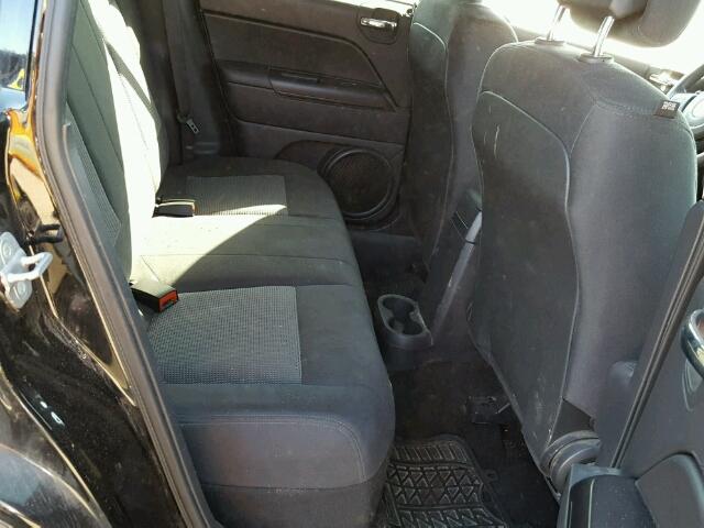 1C4NJCBA7ED505026 - 2014 JEEP COMPASS SP BLACK photo 6