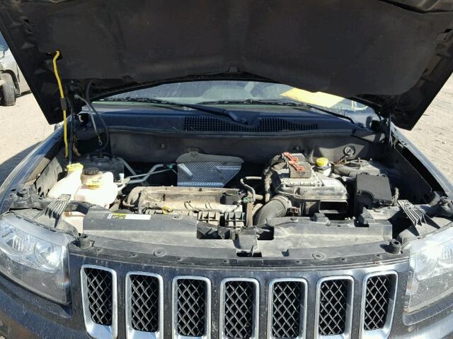 1C4NJCBA7ED505026 - 2014 JEEP COMPASS SP BLACK photo 7